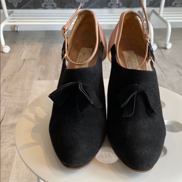 Valentino Shoes - Suede and leather Valentino heels